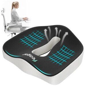 XLarge Memory Foam Seat Cushion Office Chair Car Tailbone Pain Relief Hip SciatI